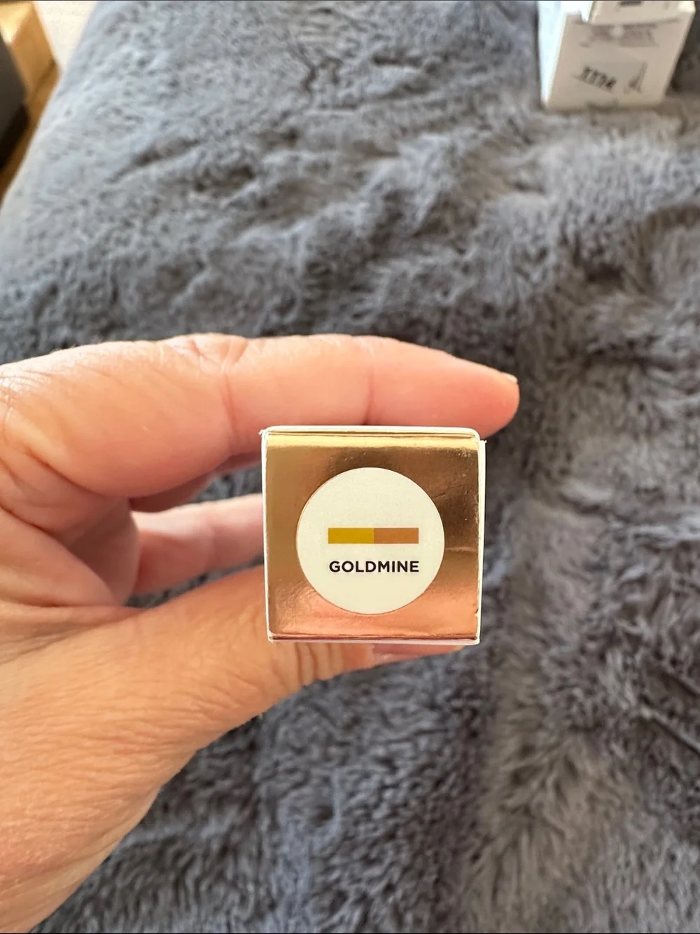 NIB ICONIC LONDON GLAZE CRAYON PENCIL IN Goldmine